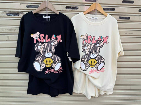 Be Chic Printed Shirt With Short